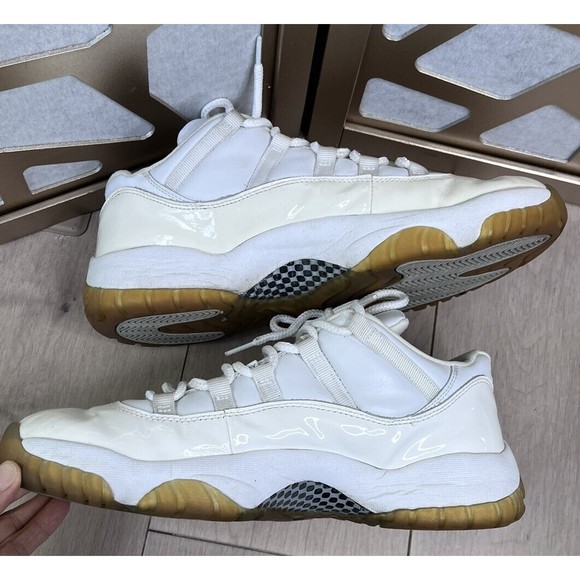 air jordan retro 11 low white zen grey